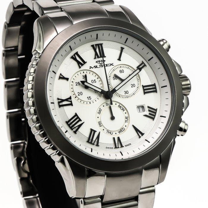 Murex - Swiss Made Chronograph - MUC539-SS-1 - Zonder, Sieraden, Tassen en Uiterlijk, Horloges | Heren