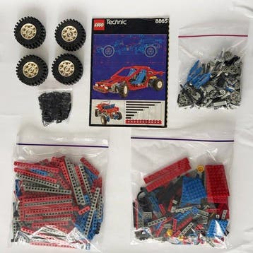 Lego Set - 8865-1 - Technic - Test Car, Nieuw