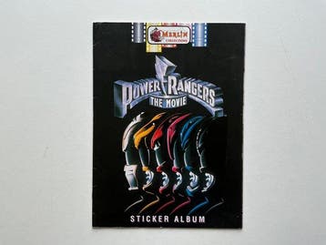 1995 Merlin Power Rangers The Movie (1995) Complete sticker, Nieuw
