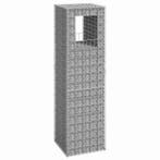 vidaXL Schanskorf paal 50x50x180 cm ijzer, Verzenden, Nieuw