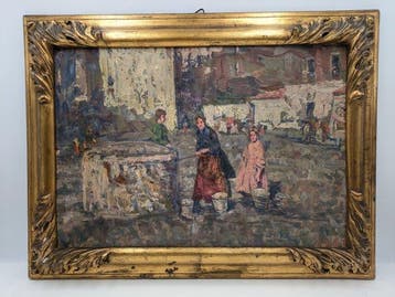 Alessandro Gallot (1879-1961) - Donne alla fonte