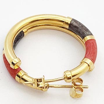 Oorbellen - 18 karaat Geel goud, Sieraden, Tassen en Uiterlijk, Oorbellen, Nieuw