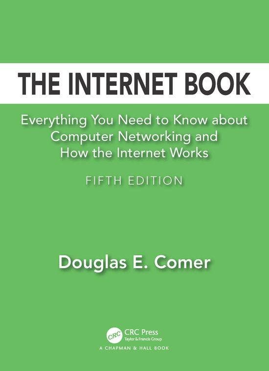 9781138331334 The Internet Book Douglas E Comer, Boeken, Studieboeken en Cursussen, Nieuw, Verzenden