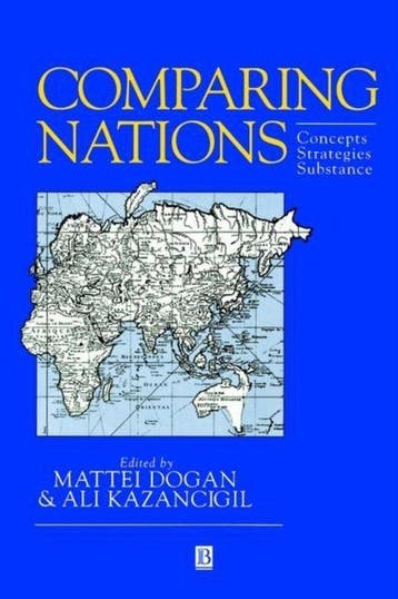 Comparing Nations - M Dogan 9780631186458, Verzenden, Gelezen, M Dogan