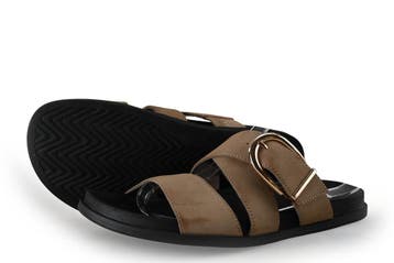 Graceland Slippers in maat 39 Beige, Slippers, Verzenden, Beige, Zo goed als nieuw