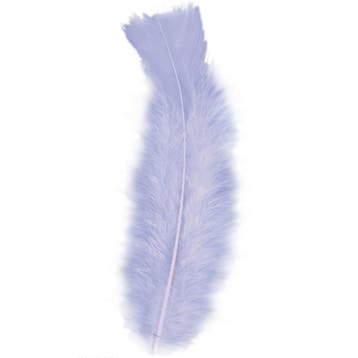 50x Sierveren paars hobby materiaal 17 cm - Decoratie veren, Ophalen of Verzenden, Nieuw