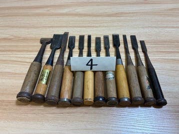 Werkgereedschap - Set van 12 beitels4-7