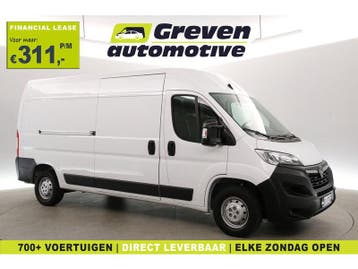 Opel Movano 2.2D 140PK L3H2 3.5t | Clima | Camera | Cruise, Euro 6, Wit, Nieuw, Lease
