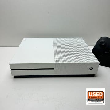 Xbox One S 1TB Wit - Met Controller, Spelcomputers en Games, Spelcomputers | Xbox | Accessoires, Verzenden, Gebruikt