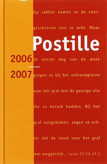 POSTILLE 58 (2006-2007) - Auteurs Meerdere 9789023919025, Verzenden, Gelezen, Auteurs Meerdere