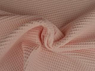 Wafelstof – Baby roze, 120 cm of meer, Ophalen of Verzenden, Katoen, Roze