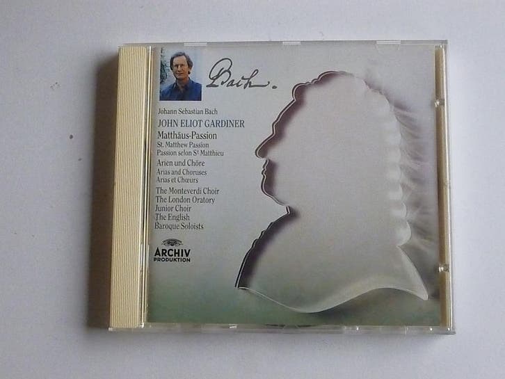 Bach - Matthaus Passion / John Eliot Gardiner, Cd's en Dvd's, Cd's | Klassiek, Zo goed als nieuw, Verzenden