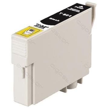Huismerk Epson T0801 cartridge zwart, Verzenden, Nieuw, Huismerk