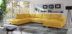 U-Bankstel Stroe - loungebanken - Geel, Nieuw, 150 cm of meer, Stof, 300 cm of meer