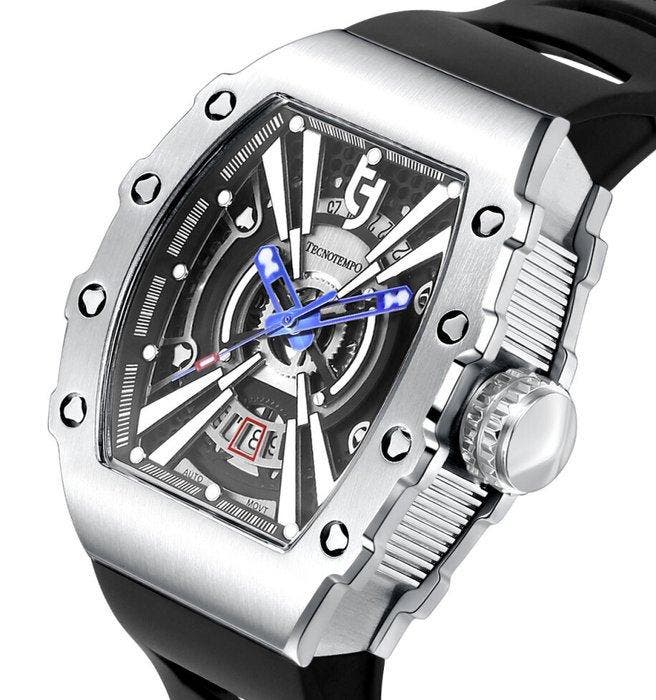 Tecnotempo - Automatic - Skeleton - - Zonder minimumprijs, Sieraden, Tassen en Uiterlijk, Horloges | Heren