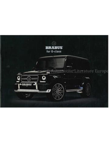 2014 BRABUS G KLASSE BROCHURE ENGELS | DUITS, Boeken, Nieuw, Author