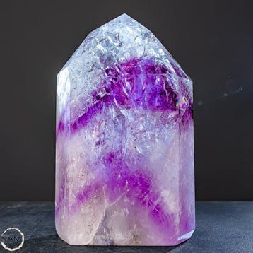 Natuurlijke Phantom-Amethyst uit Brazilië – een meesterwerk