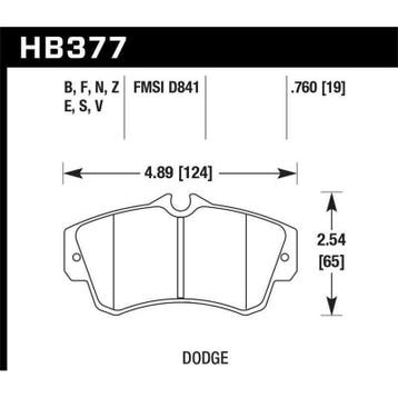 Hawk SRT4 HP+ Street Front Brake Pads, Ophalen of Verzenden, Nieuw
