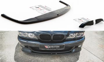 Front spoiler en splitters glanzend zwart passend voor BM..., Verzenden, Nieuw
