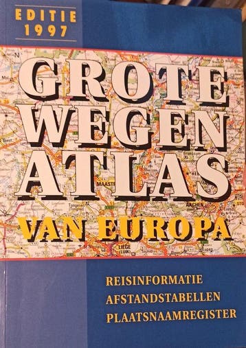 Grote Wegenatlas van Europa - Jacques Hermus 9789039601389, Verzenden, Zo goed als nieuw, Jacques Hermus