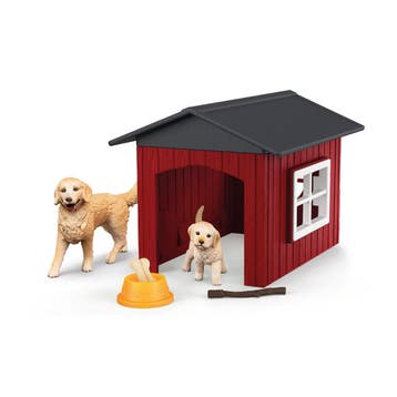 Schleich Farm World hondenhok met G van €22,99 voor €20,69, Ophalen of Verzenden, Nieuw