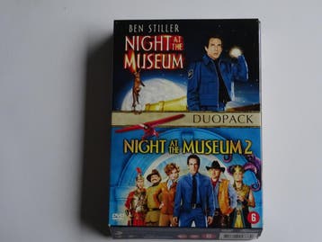 Night at the Museum 1 + 2 (2 DVD), Ophalen of Verzenden, Zo goed als nieuw