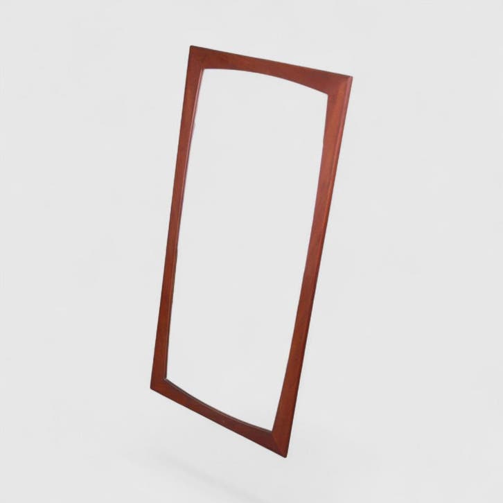 Vintage Teak spiegel Schönform, Huis en Inrichting, Woonaccessoires | Spiegels