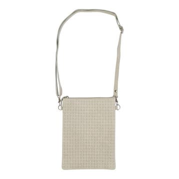 crossbody tas verticaal geweven sand 23x17cm (bos taurus, Huis en Inrichting, Verzenden, Nieuw