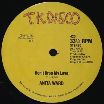 Anita Ward - Dont Drop My Love, Ophalen of Verzenden, Gebruikt