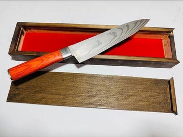 Hekito - Keukenmes - Chefs knife - Exclusief vintage