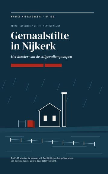 Gemaalstilte In Nijkerk | B.V. Waries | Nieuw, Ophalen of Verzenden, Nieuw, B.V. Waries