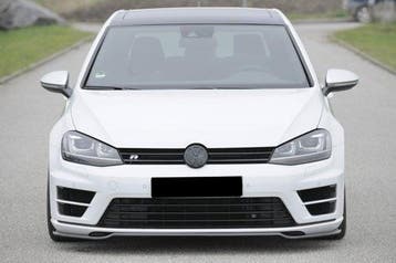 Carbon voorlip splitter Volkswagen Golf 7 R, Verzenden