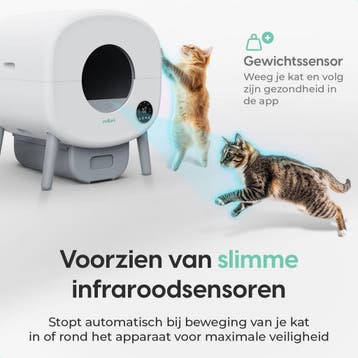 Cellavi Zelfreinigende Kattenbak NEO-B – Automatische, Ophalen of Verzenden, Nieuw