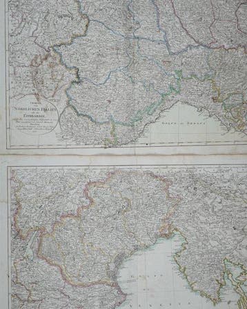 Italië - Noord-Italië; C. Mannert - Charte vom nördlichen, Boeken, Nieuw