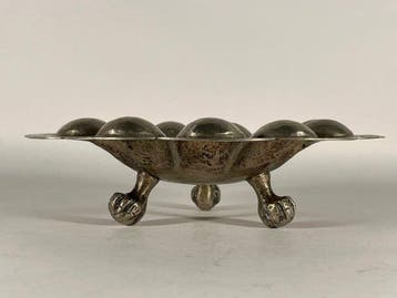 Fruitschaal - Zilverbrons - Biedermeier