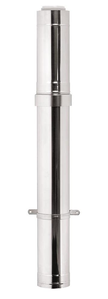 Rolux Buitenwandsysteem Dakdoorvoer Conc PP/RVS 80/125, Ophalen of Verzenden, Nieuw