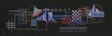 Bauhaus - Wassily Kandinsky - La petit raie, 1929.