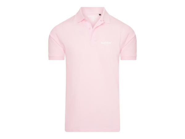 Veiling - Ballin Est. 2013 Basic Polo - Roze - L, Kleding | Heren, T-shirts