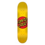 Santa Cruz Classic Dot 7.75 skateboard deck - geel, Sport en Fitness, Skateboarden, Verzenden, Nieuw