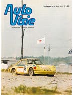 1974 AUTOVISIE MAGAZINE 27 NEDERLANDS, Nieuw, Author