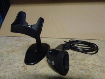 HP QD2100 USB 1D Barcode Scanner + Stand, Ophalen of Verzenden, Gebruikt, Overige typen, Symbol / Motorola