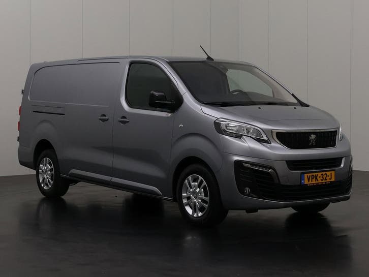 Peugeot Expert 2.0BlueHDI 145PK Long Asphalt, Auto's, Bestelauto's, Lease, Overige kleuren, Handgeschakeld, Zilver of Grijs, Financial lease