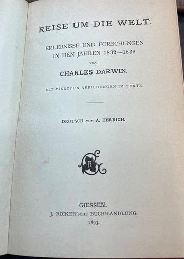 Charles Darwin - Reise um die Welt. Erlebnisse und