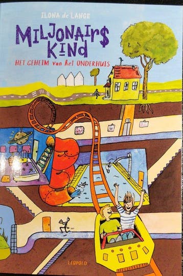 Miljonairskind – Het geheim van het onderhuis - Ilona de, Verzenden, Zo goed als nieuw, Ilona de Lange
