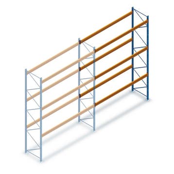 Gebruikte Esmena palletstelling 4200x3600x1050 mm (hxbxd) 3