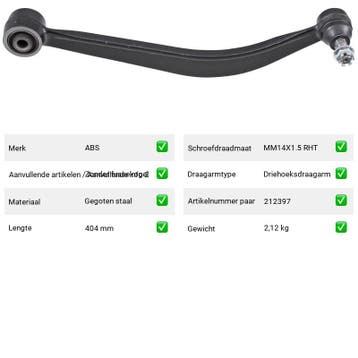 Draagarm Achteras links Bovenaan Buiten Kia Grand Carnival, Verzenden, Nieuw, Kia