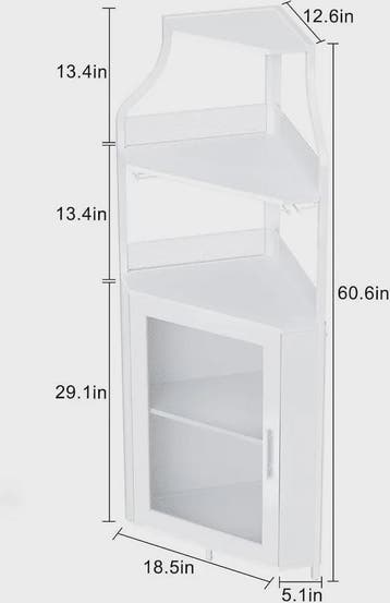 Industriële Hoekbar Kast met Wijnrek, Glazenhouder en Gaasde, Verzenden, Nieuw