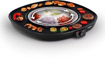 Princess 103260 Table Chef Pirouette – Gourmetplaat met..., Huis en Inrichting, Keuken | Keukenbenodigdheden, Verzenden, Nieuw