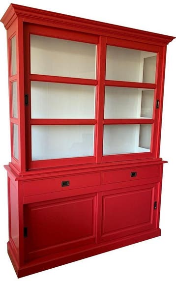 Buffetkast rood Putten 160cm, Ophalen of Verzenden, Nieuw