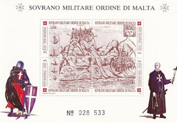 Soevereine Orde van Malta - 1990 - Postfris, Verzenden, Malta, Postfris
